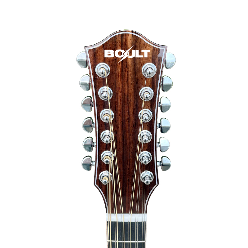 Dreadnought 12 String Electric Acoustic Guitar - Image 6