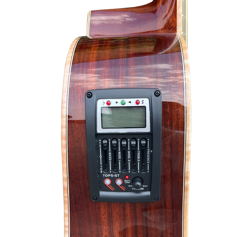 Dreadnought 12 String Electric Acoustic Guitar - Image 5