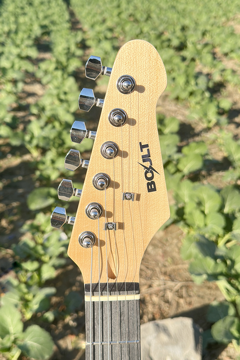 Black Color Strato Electric Guitar - Image 4