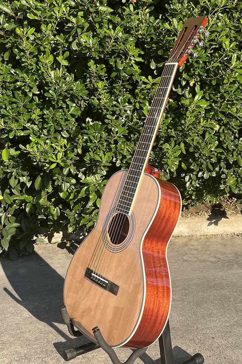 All Solid  Spruce  Top Mahogany Body Parlour Acoustic Guitar