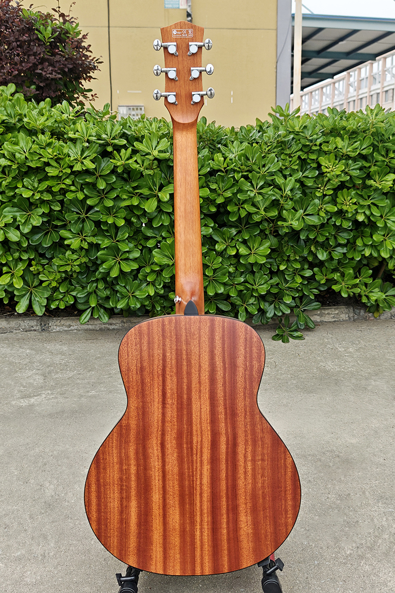 36 Inch Natural Colour Acoustic Guitar - Image 2